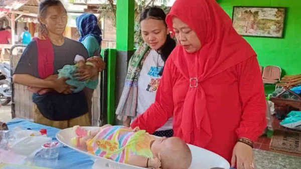 Posyandu Cempaka 2 RT 005 Jakasetia Sisir Bumil dan Balita