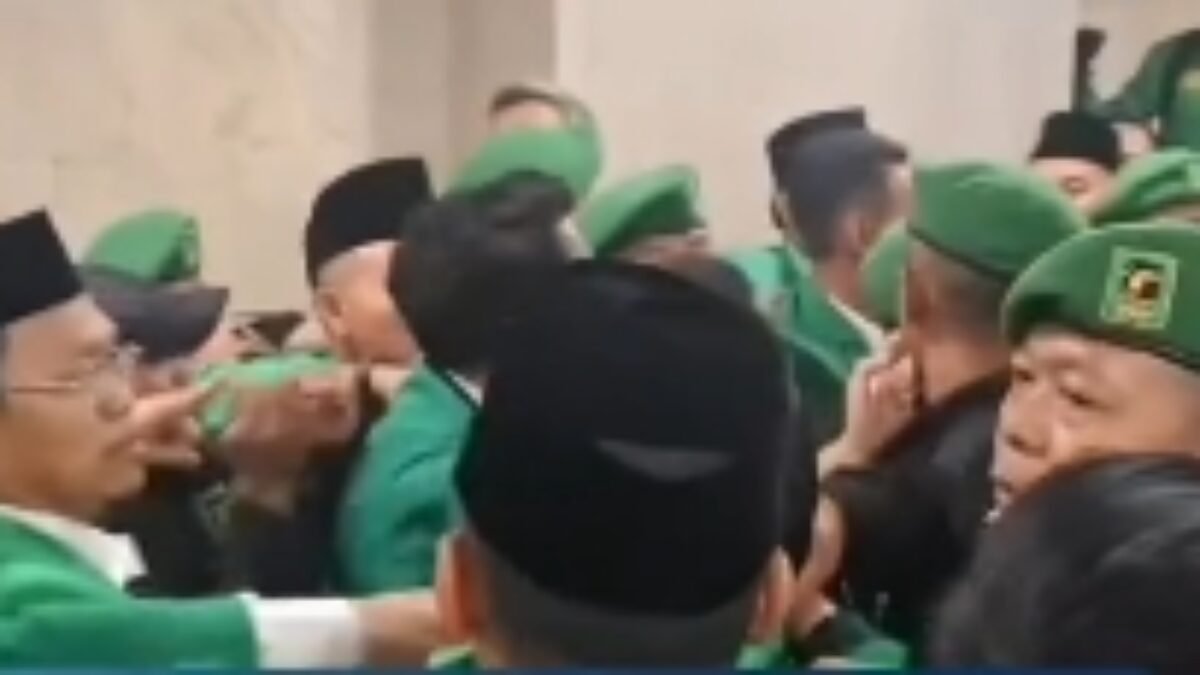 Ricuh, Muktamar X PPP Jadi Ajang Baku Hantam Antar Kader