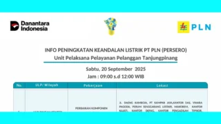 Warga Senggarang Bersiap Hadapi Pemadaman PLN, Sabtu 20 September 2025