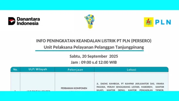 Warga Senggarang Bersiap Hadapi Pemadaman PLN, Sabtu 20 September 2025