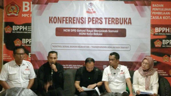 NCW Tantang Somasi KONI: “Bumi Tak Menolak Hujan”