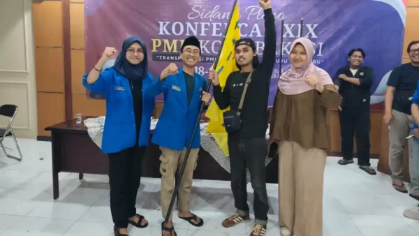 M. Rizky Yusa Maulana dan Almaida Marthasari Pimpin PMII Kota Bekasi 2025–2026