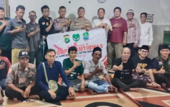 Libatkan Warga, Polsek Bekasi Selatan Gandeng Masyarakat Jakasetia Tanggulangi Kriminalitas