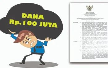 Dana hibah RW 100 juta