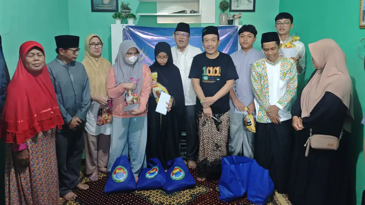 Munajat Cinta Ramadan: Hangatnya Kebersamaan IKA PMII Kota Bekasi Menyapa Yatim dan Dhuafa
