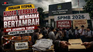 Dugaan Titipan, Kuota Terbatas, Rombel Mendadak Bertambah: KPK Akhirnya Turun Awasi SPMB 2026