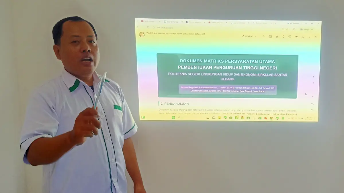 IKA PMII Kota Bekasi Resmi Bentuk Pokja Pendirian Politeknik Lingkungan Hidup dan Energi Sirkular